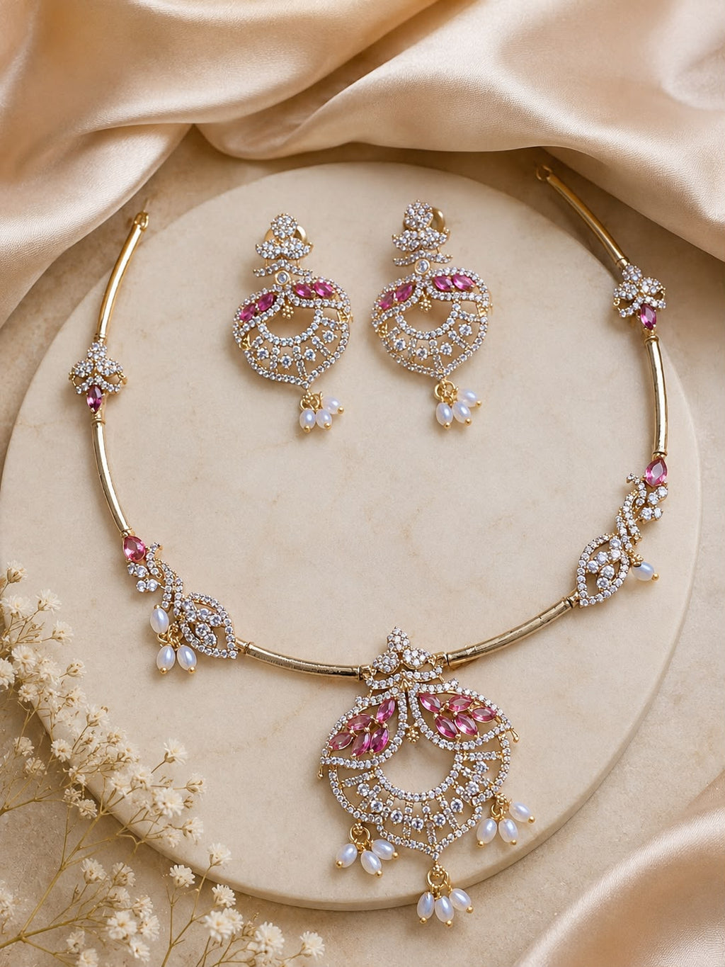 HASLI STYLE CHOKER SETS
